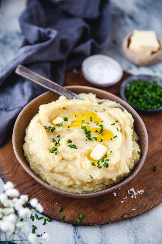Krämigt potatismos i Crock Pot