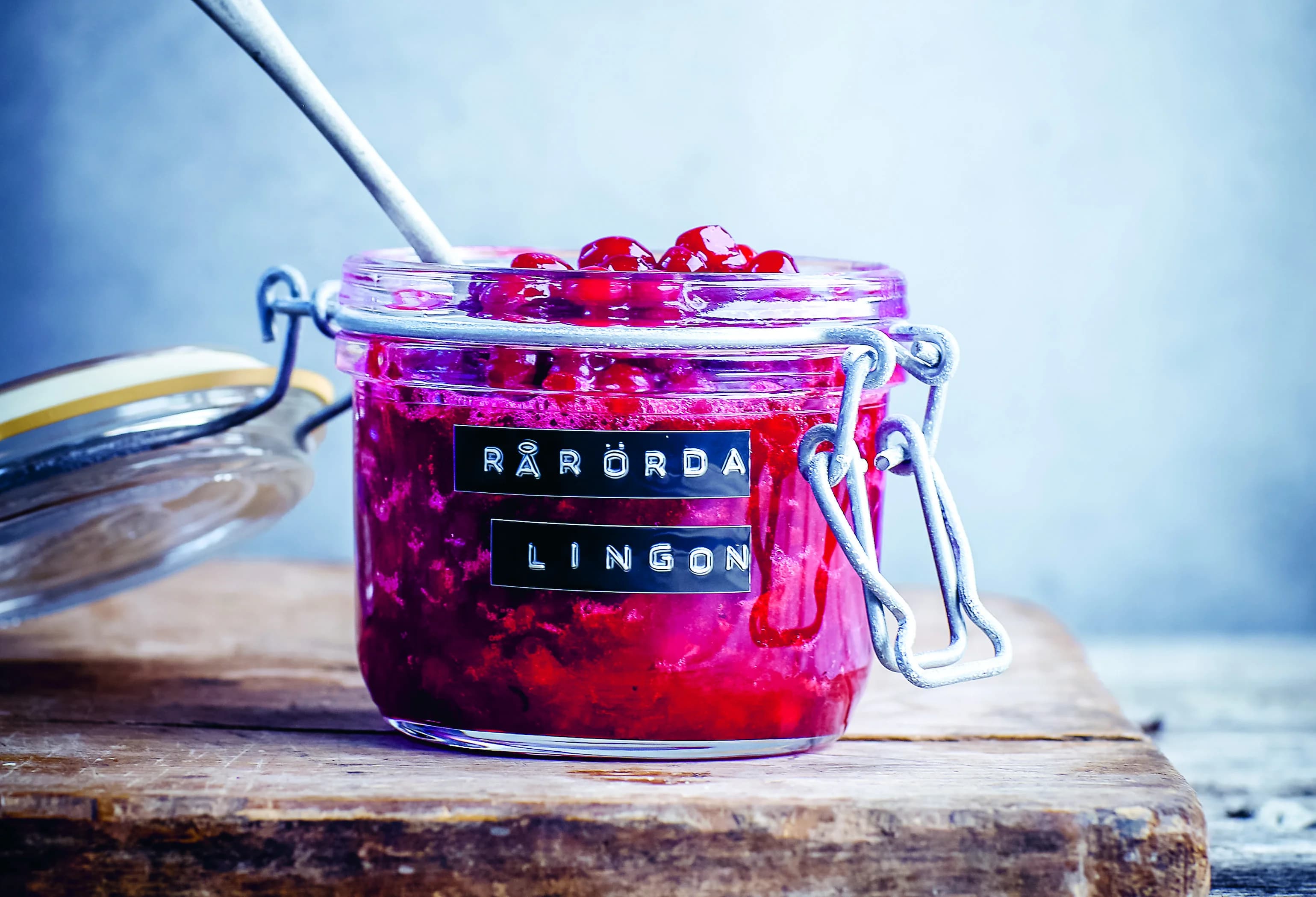 Rårörda lingon