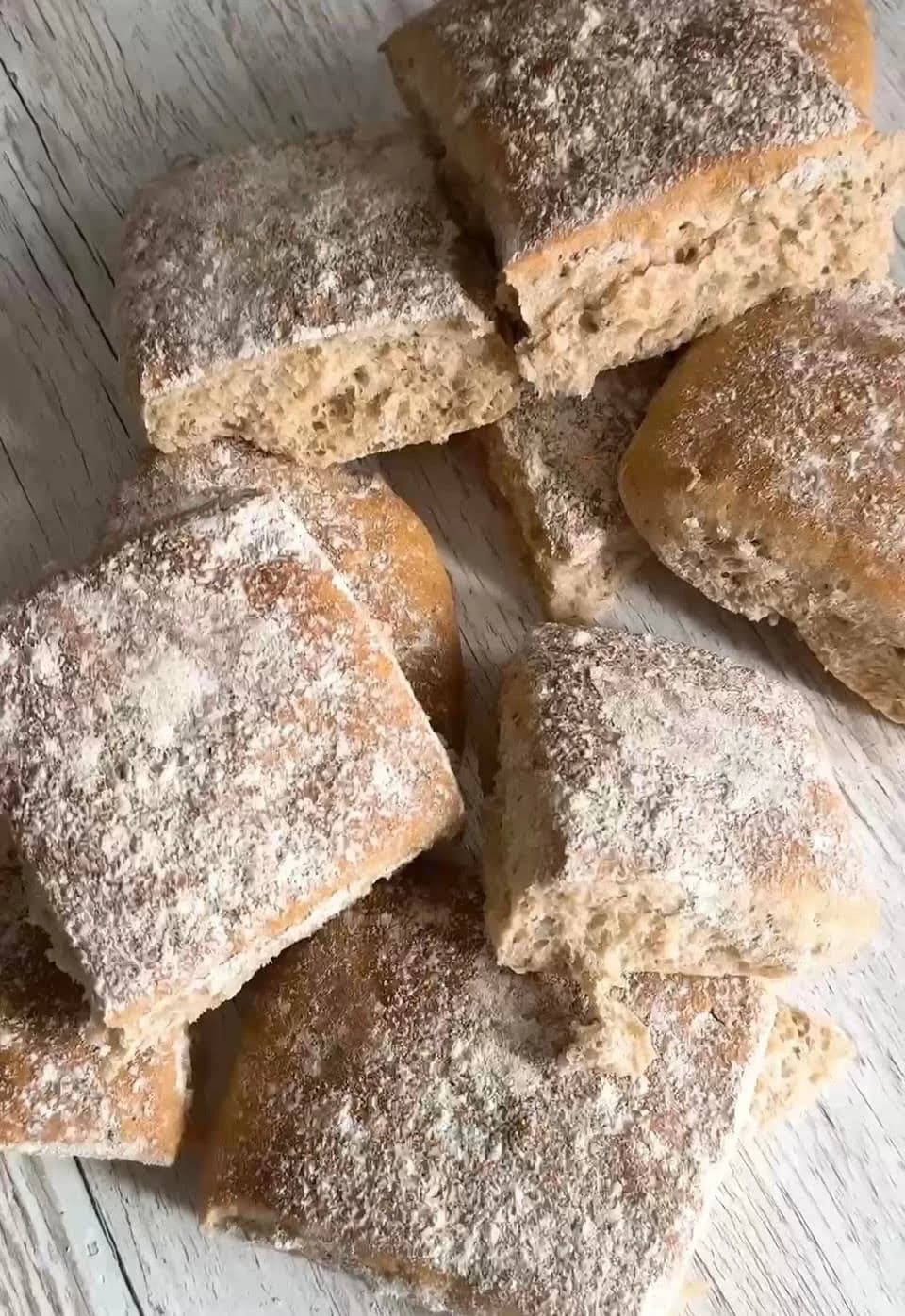 Rågfrallor i långpanna
