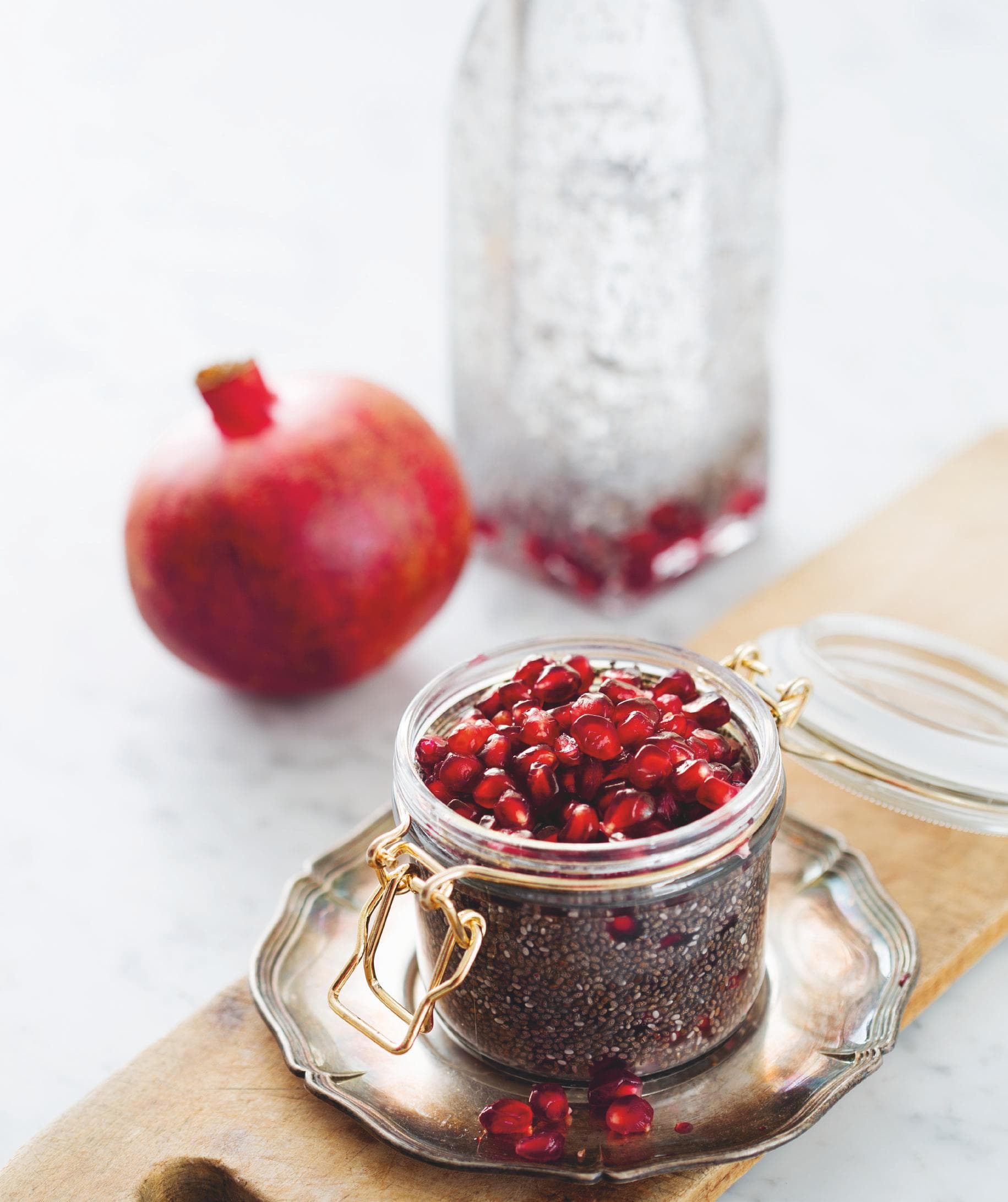 Chia med granatäpple