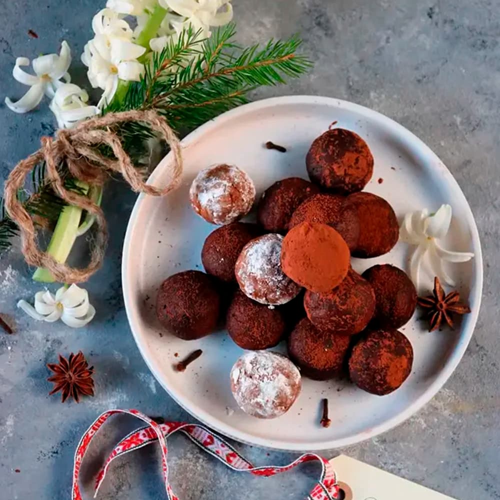 Enkla pepparkakstryfflar