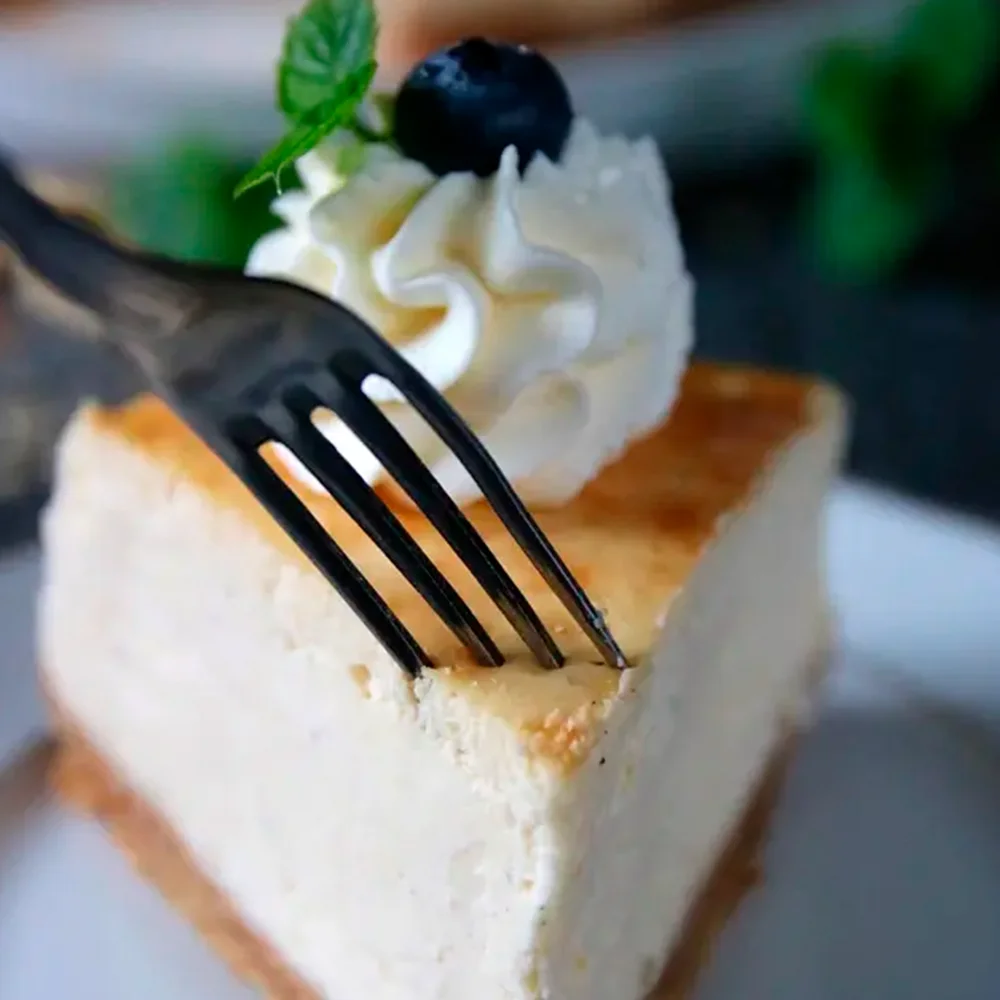 Krämig cheesecake