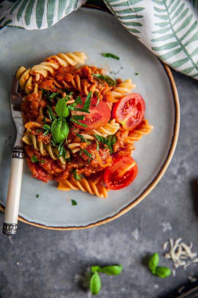 Linsbolognese