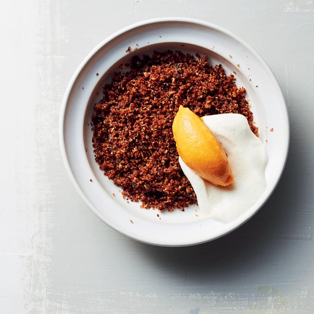 Rågbrödspudding med havtorn