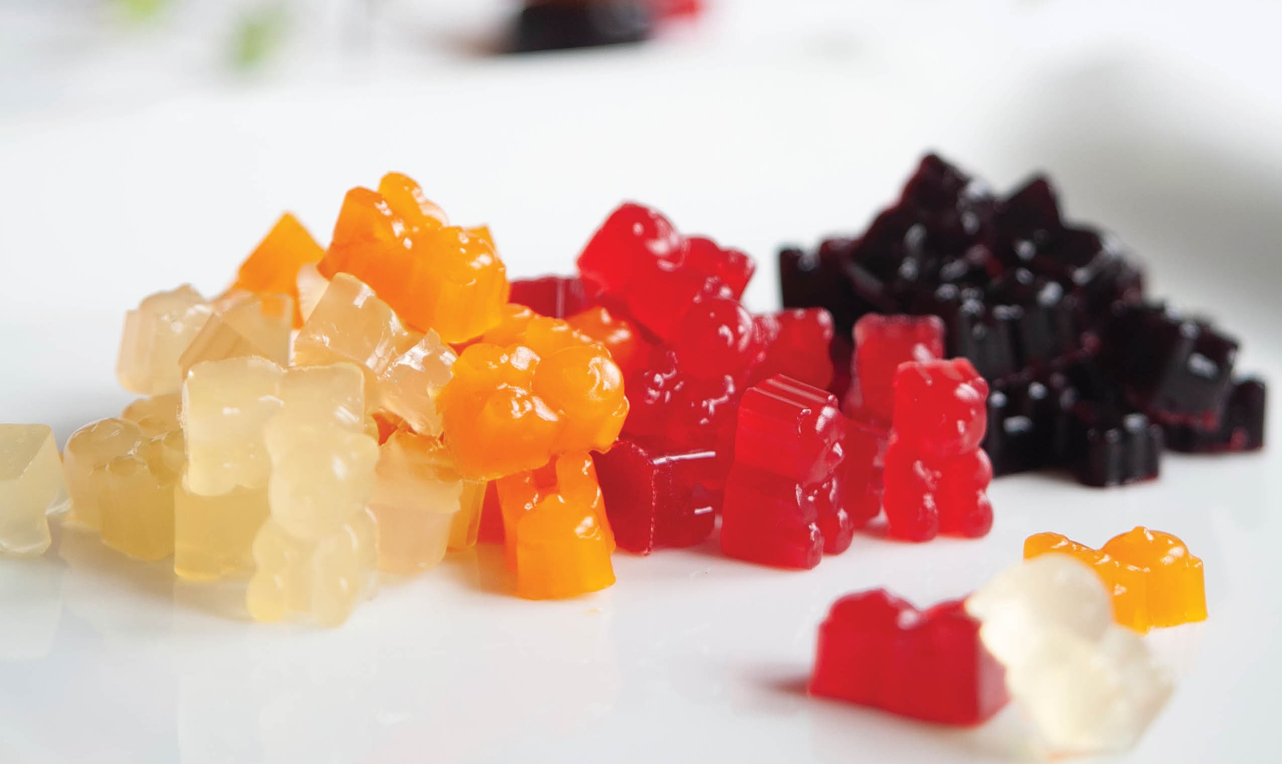 Bärgummies-Gelégodis