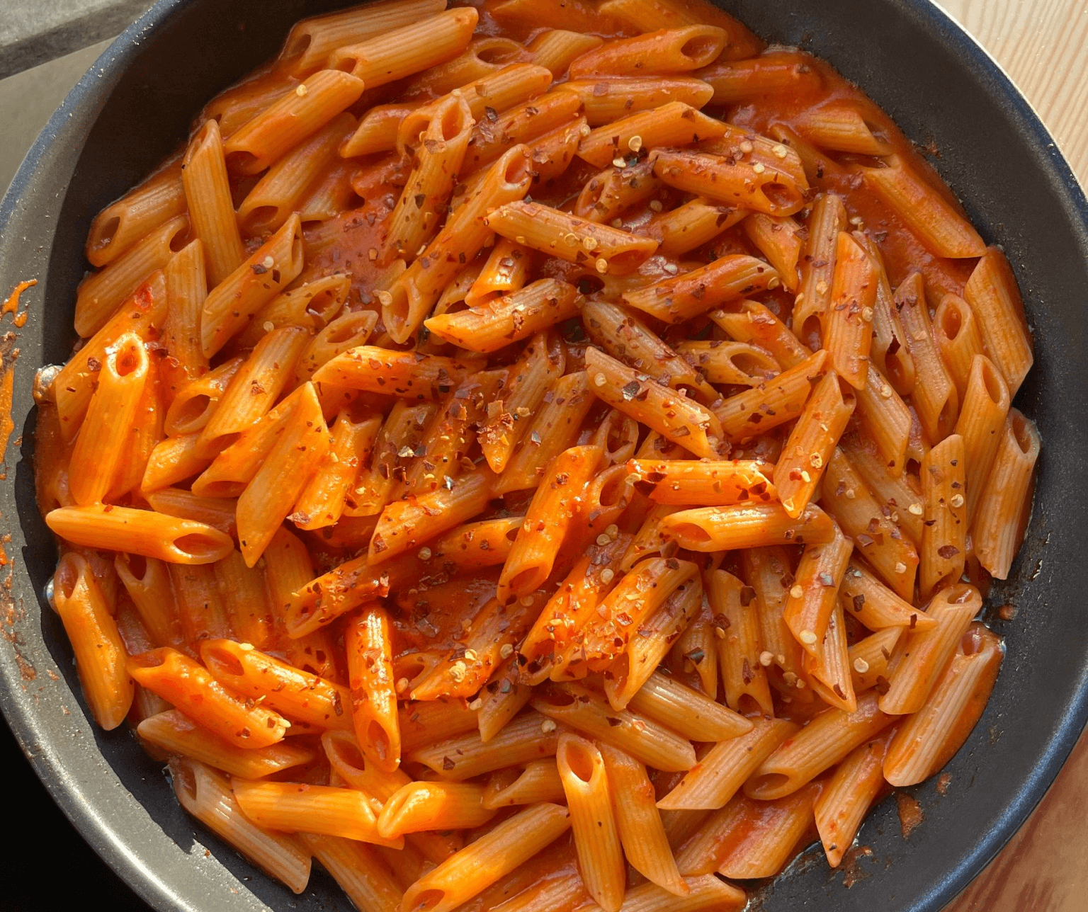 Pasta i tomatsås