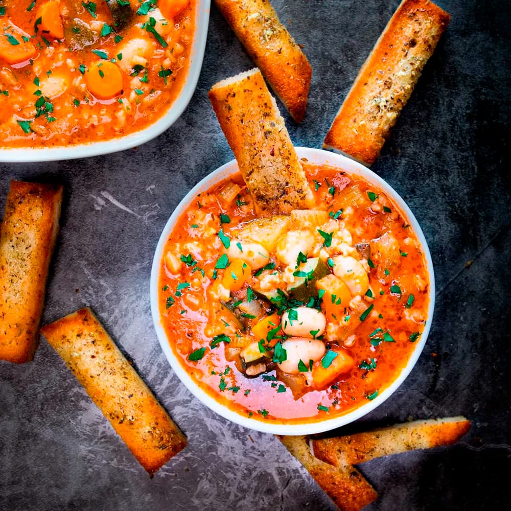 Minestrone – italiensk grönsakssoppa