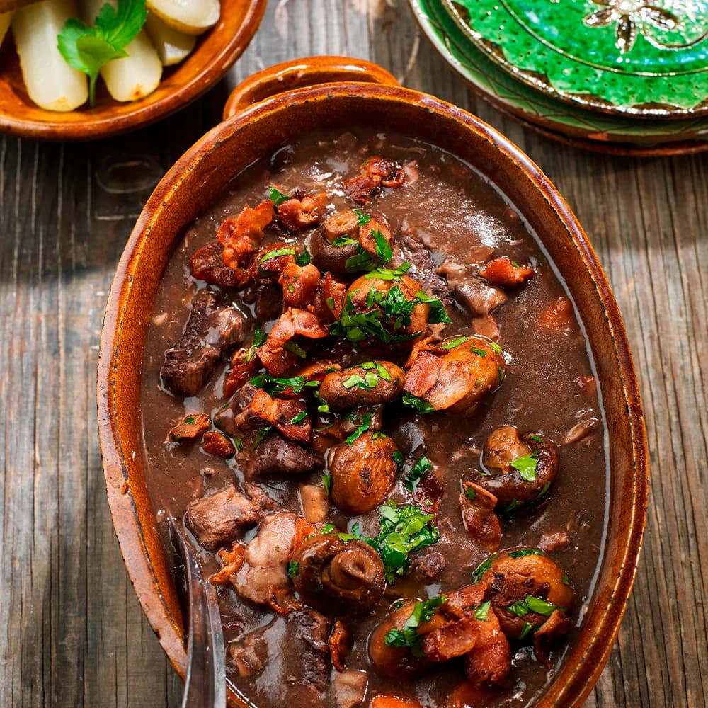 Boeuf Bourguignon.