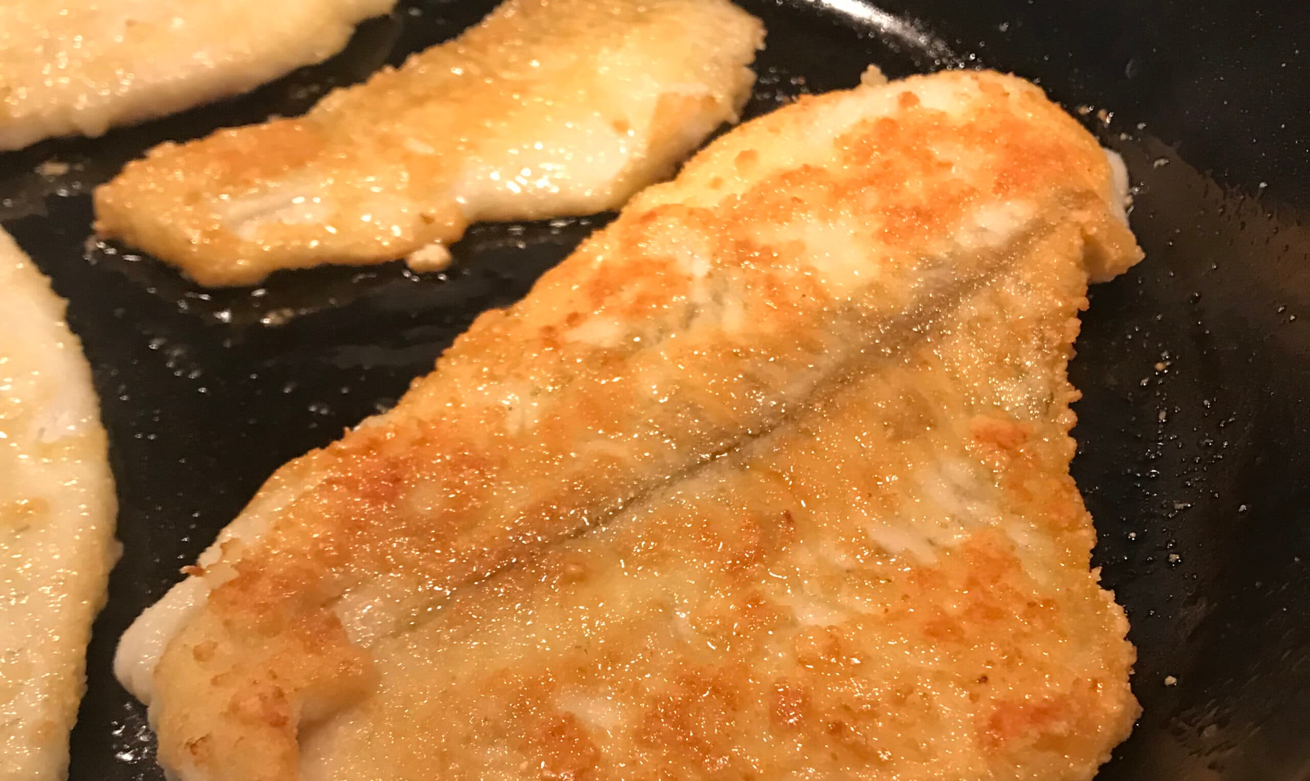 Panerad fisk