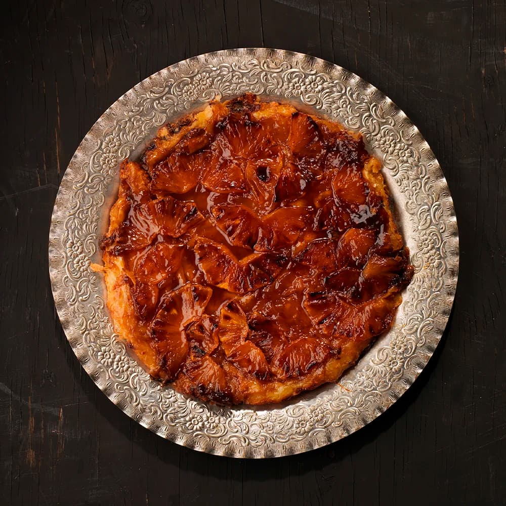 Tarte Tatin med ananas