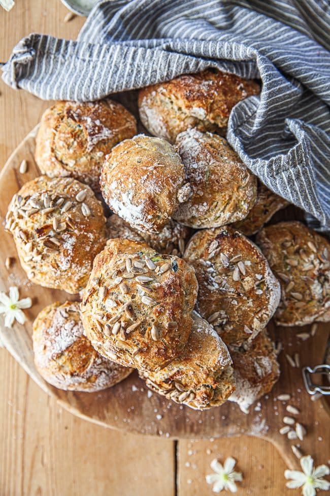 Kalljäst zucchinibröd