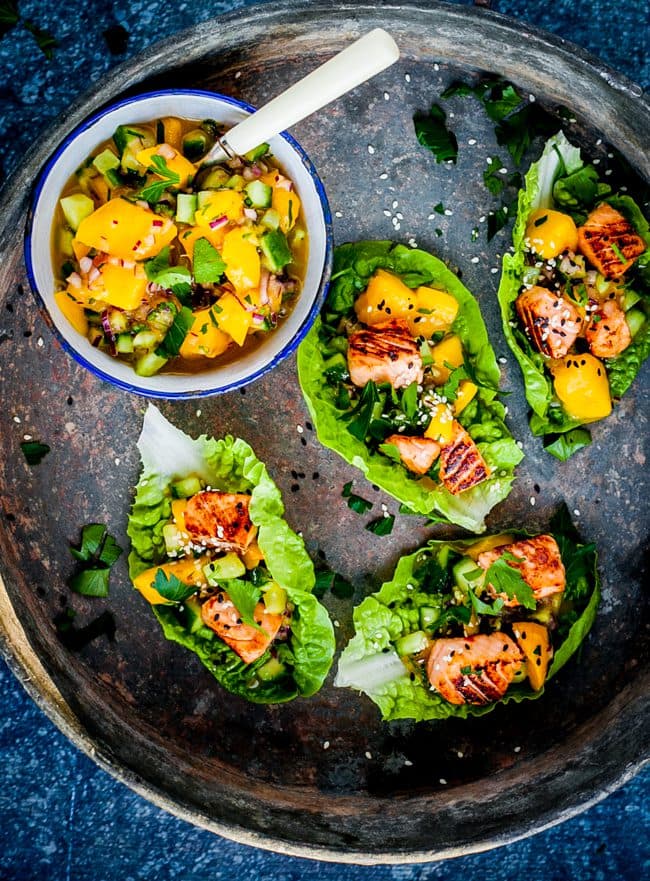 Fisktacos med mangosalsa