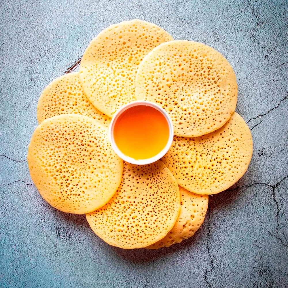 Baghrir – fluffiga och luftiga marockanska pannkakor