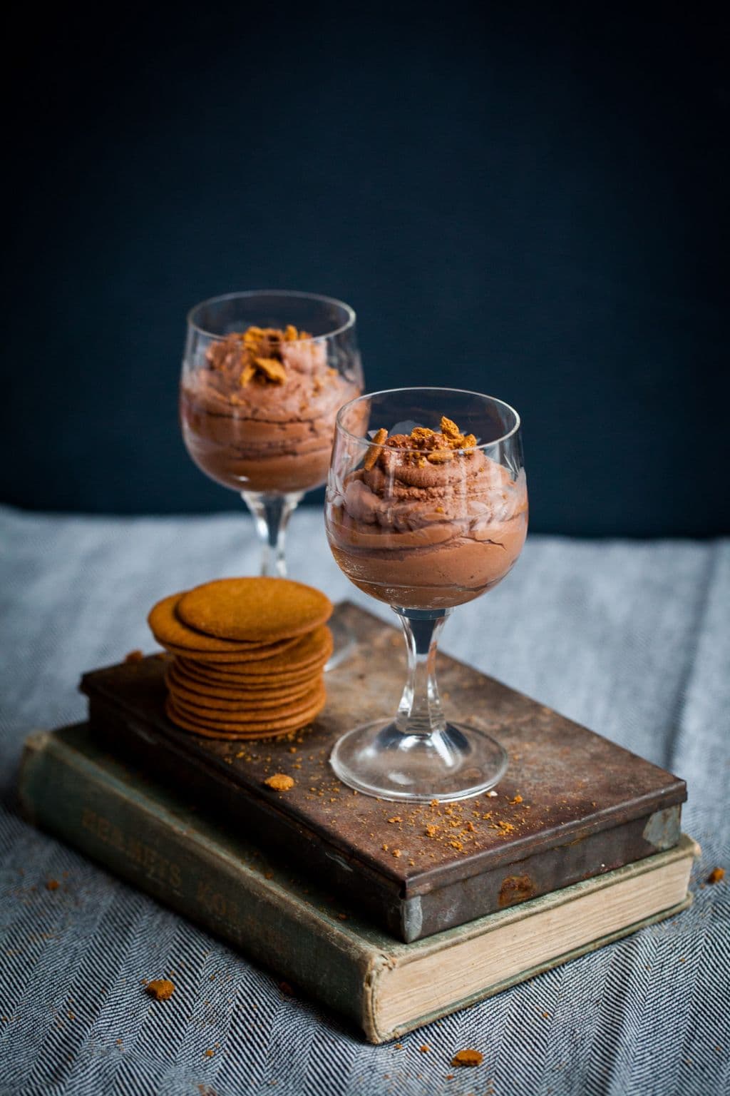 Chokladmousse med pepparkakssmak