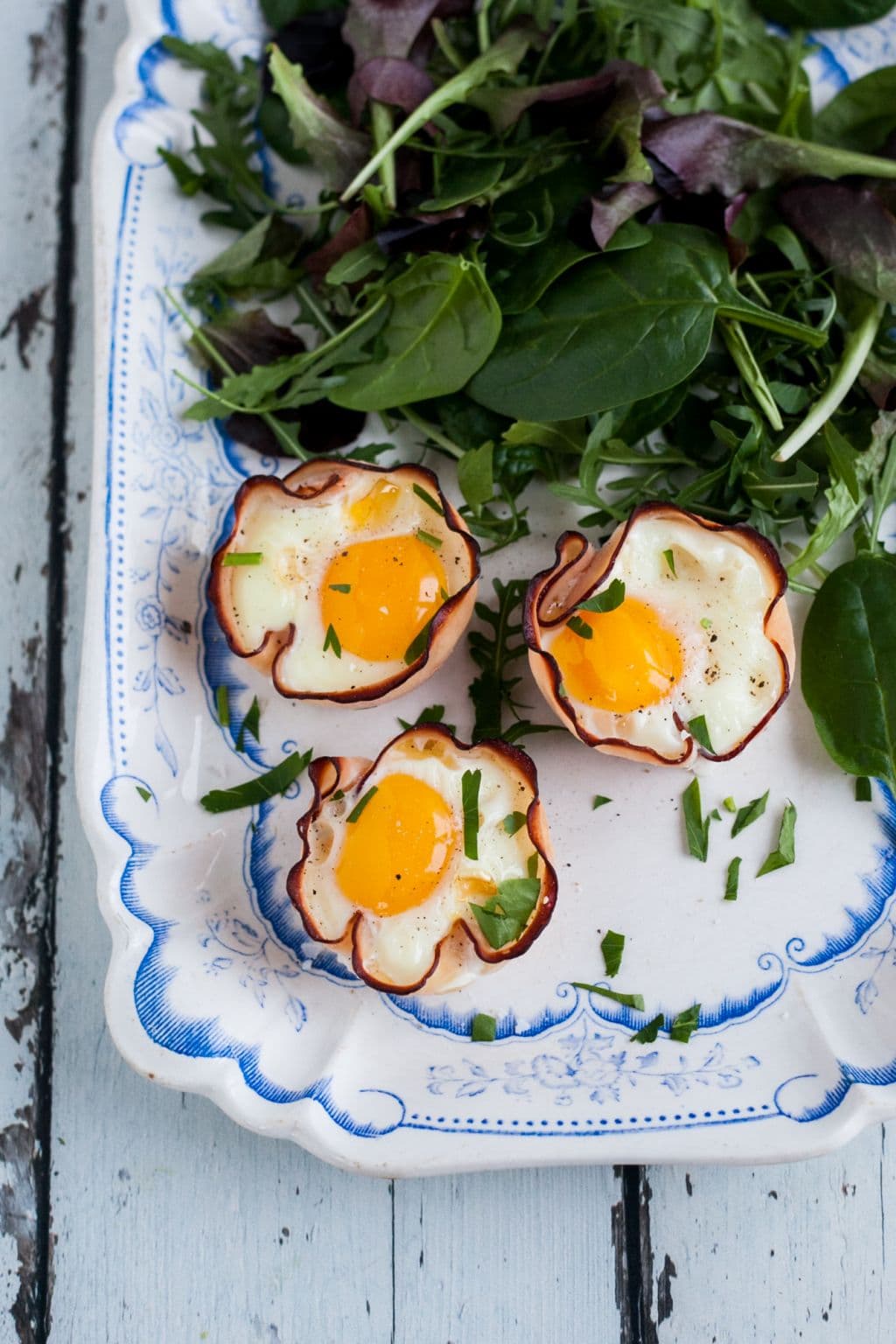 Ägg i muffinsplåt