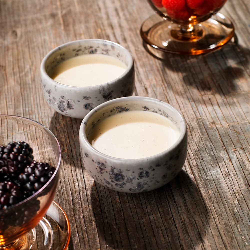 Pannacotta med bärtopping