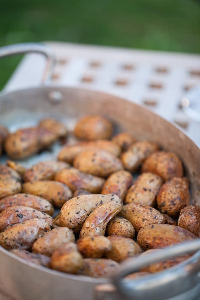 Ugnsrostad mandelpotatis