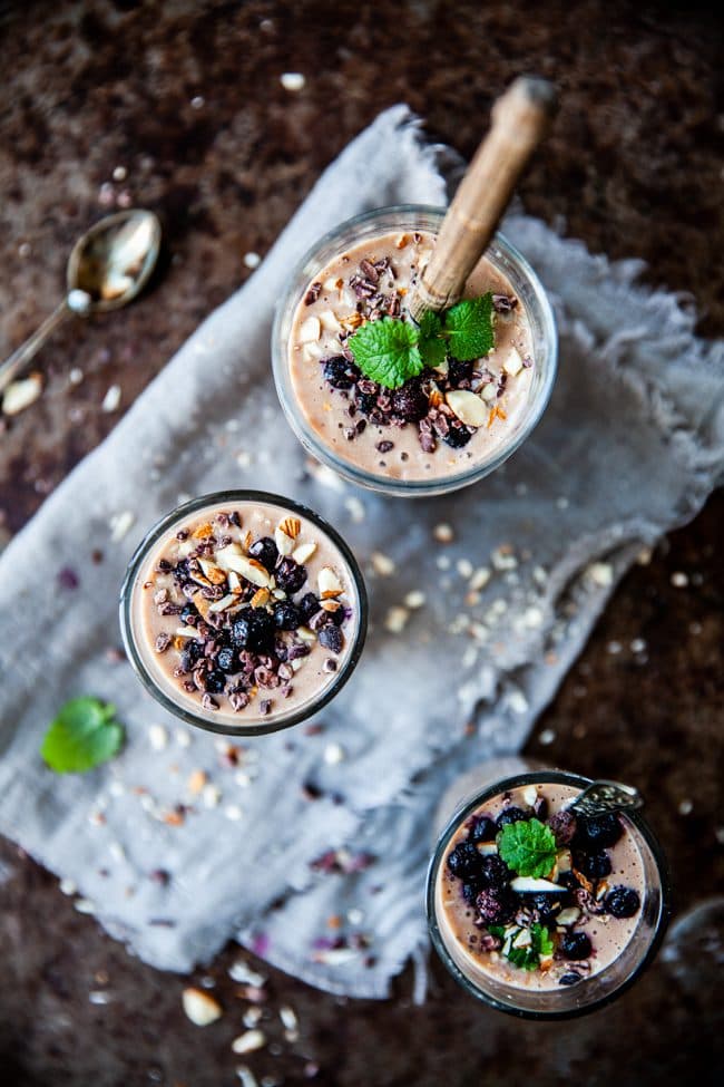 Mättande chokladsmoothie