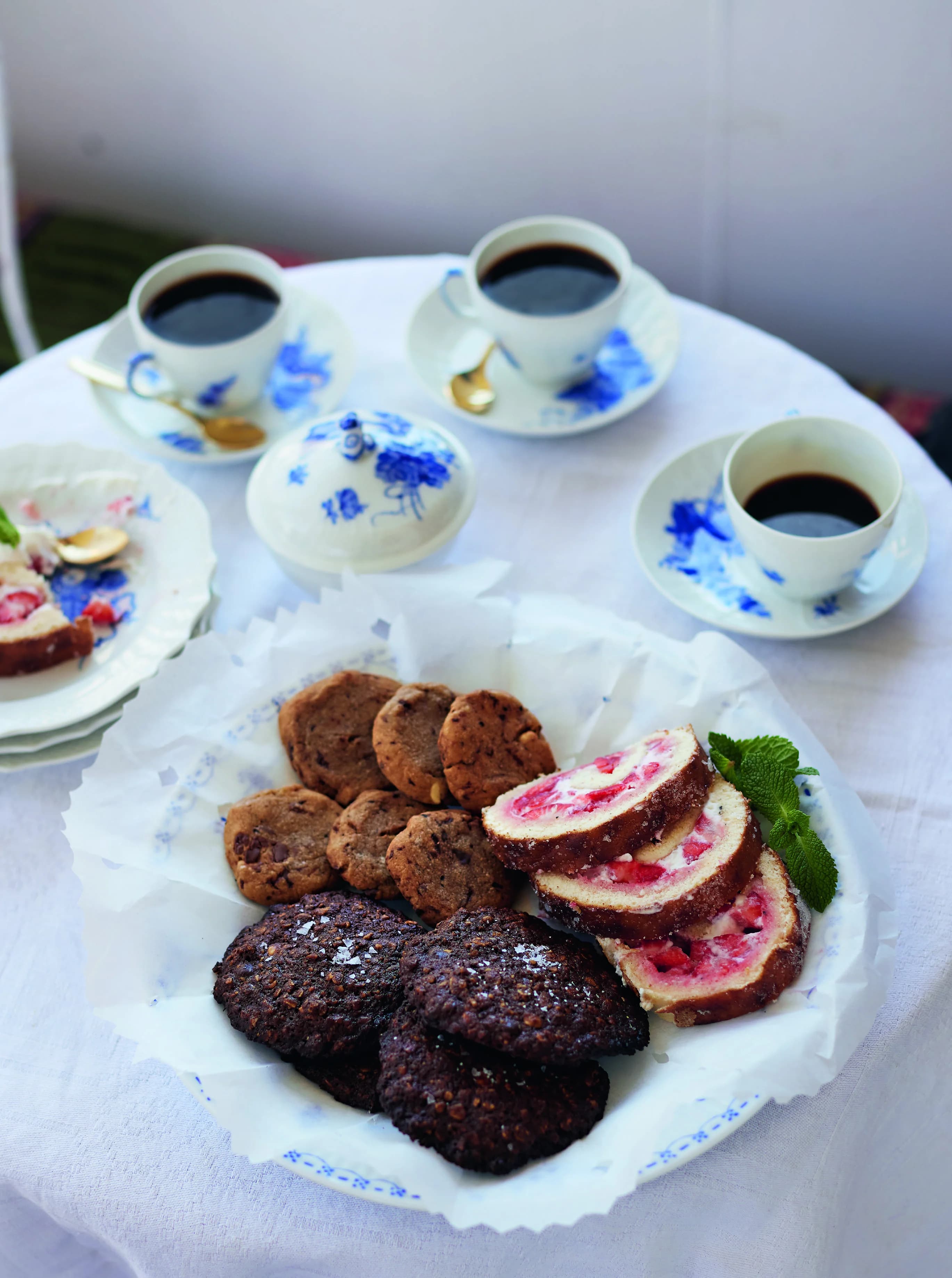 Havrekakor med choklad