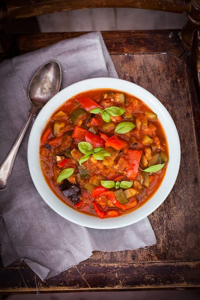 Ratatouille i Crock Pot