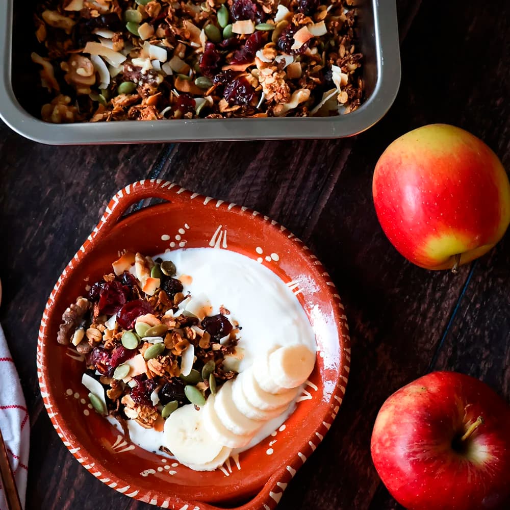 Granola utan tillsatt socker