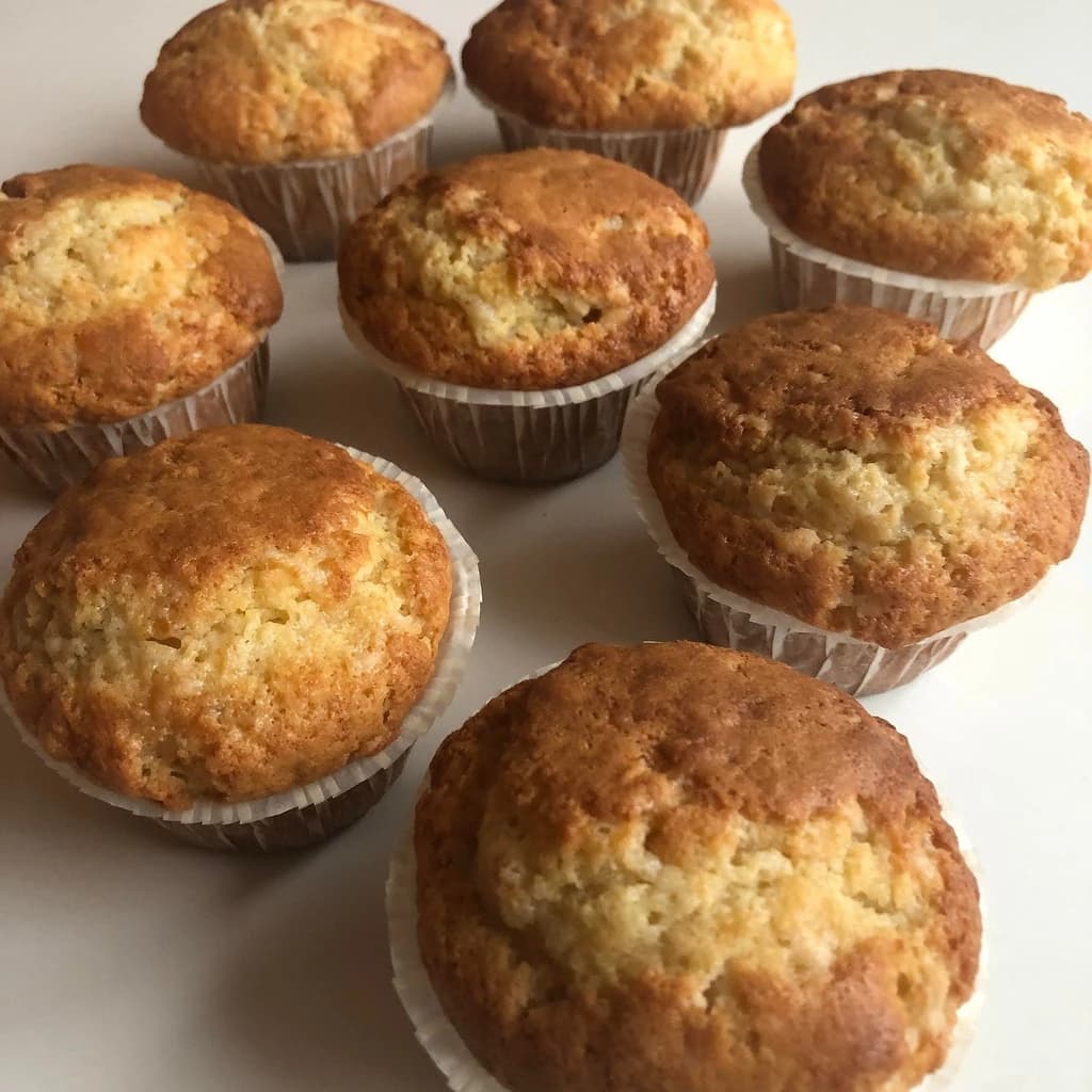 Mandelmassamuffins