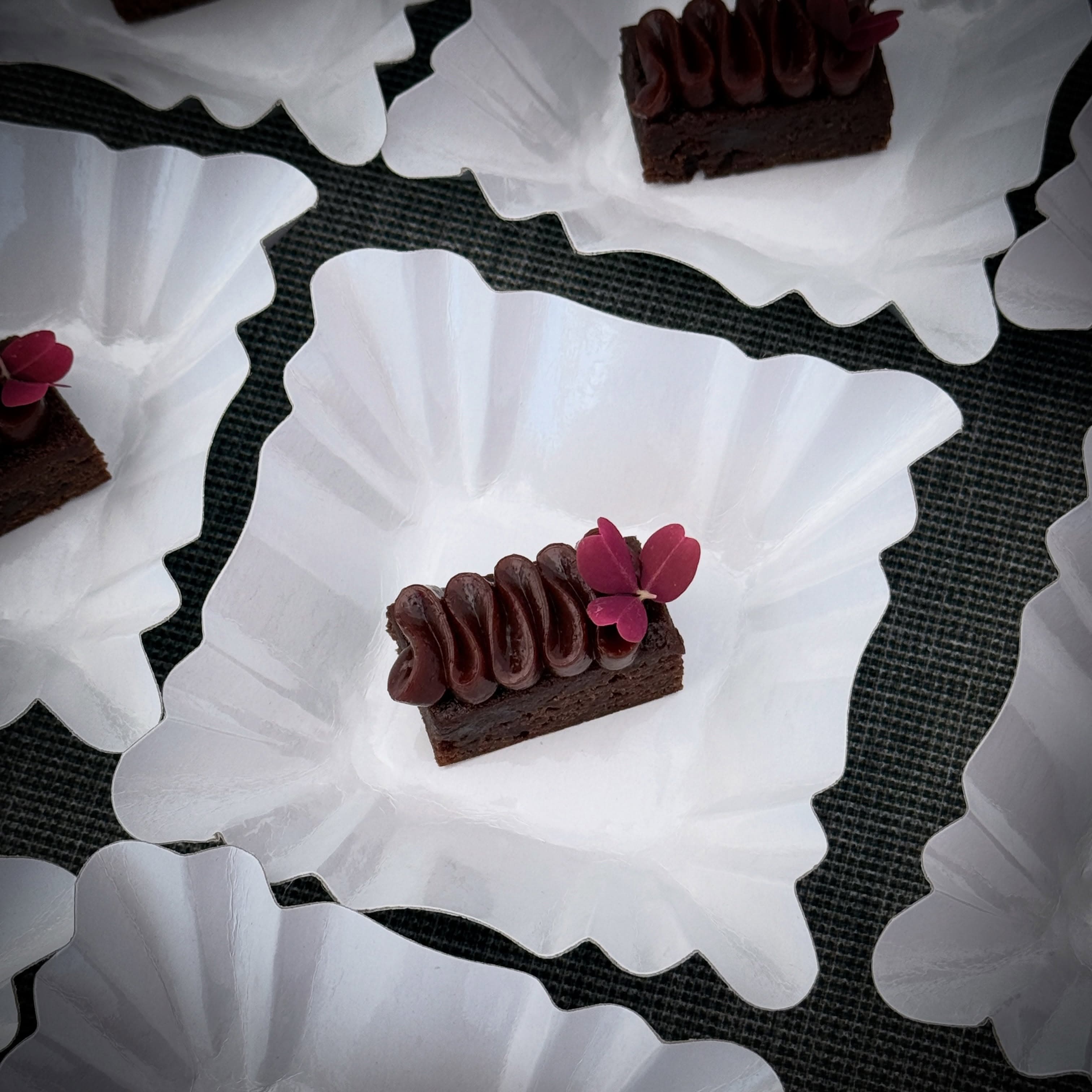 Chokladbrownie med kolatryffel
