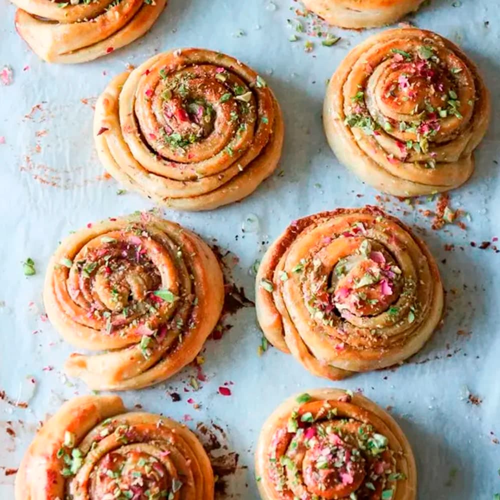 Pistagebullar