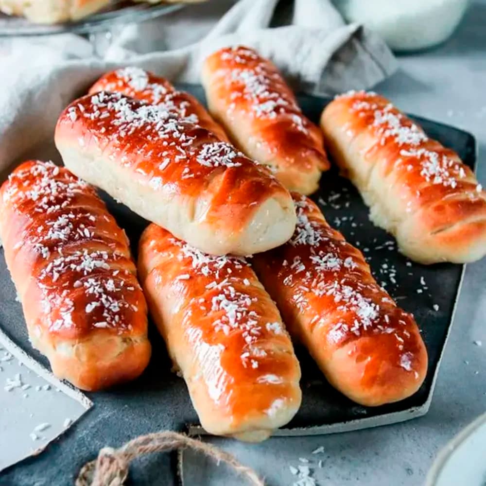 Saftiga kokosbullar med mjölk
