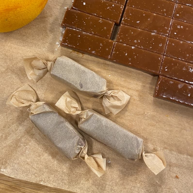 Mjölkchokladkola med apelsin