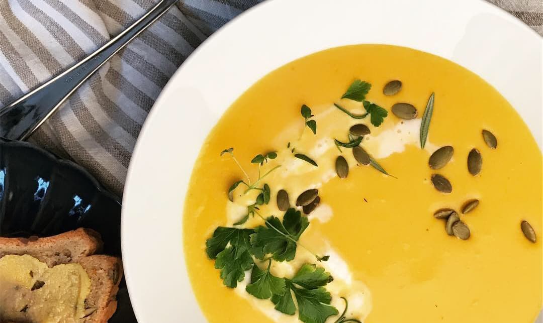 Sötpotatissoppa med ingefära (Paleo-AIP)