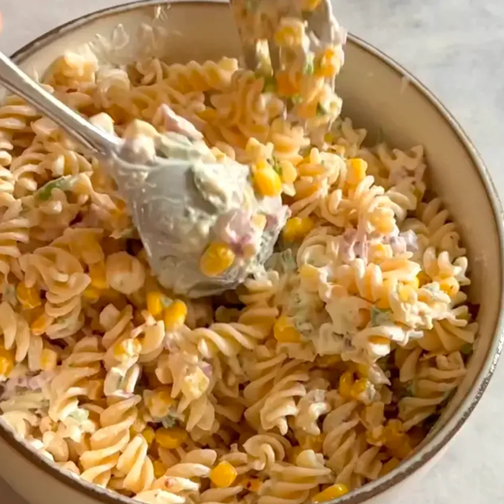 Mexikansk pastasallad
