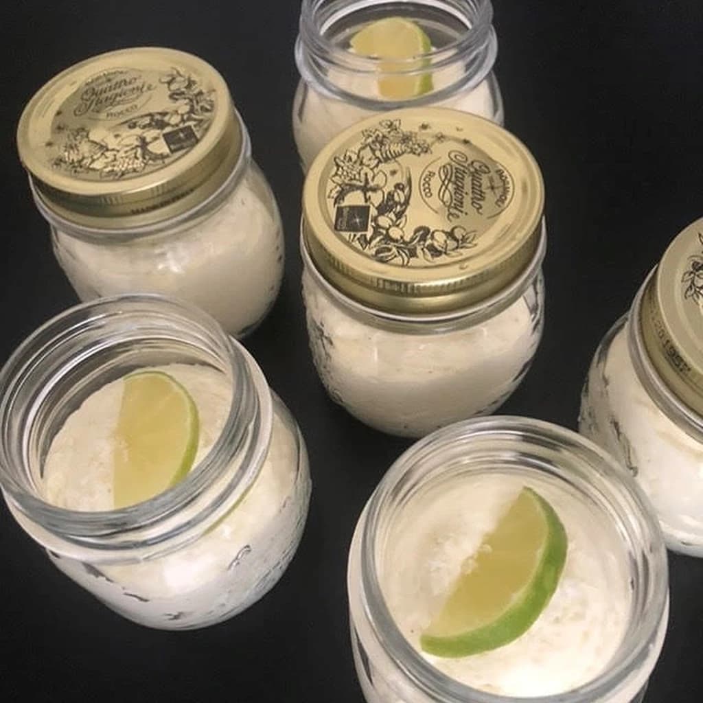 Lime och kokosglass