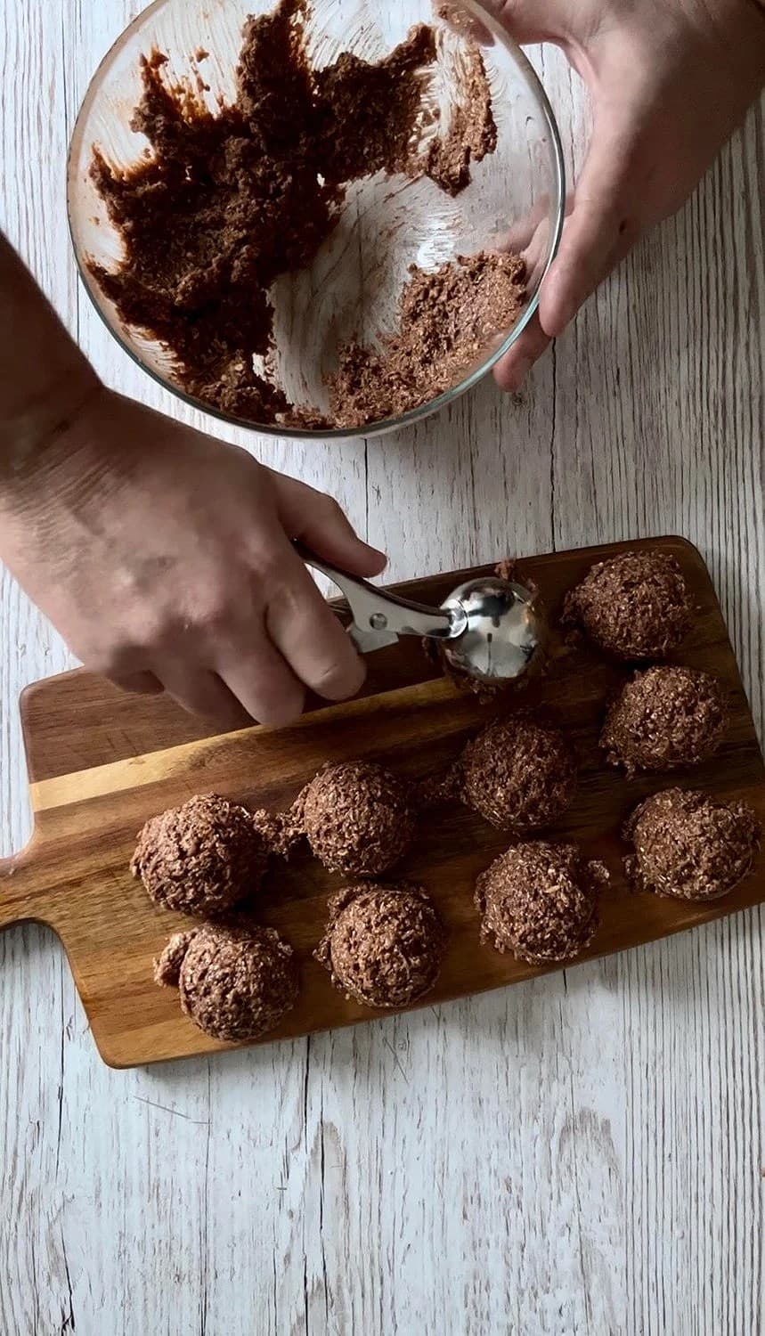Krämiga nutellabollar