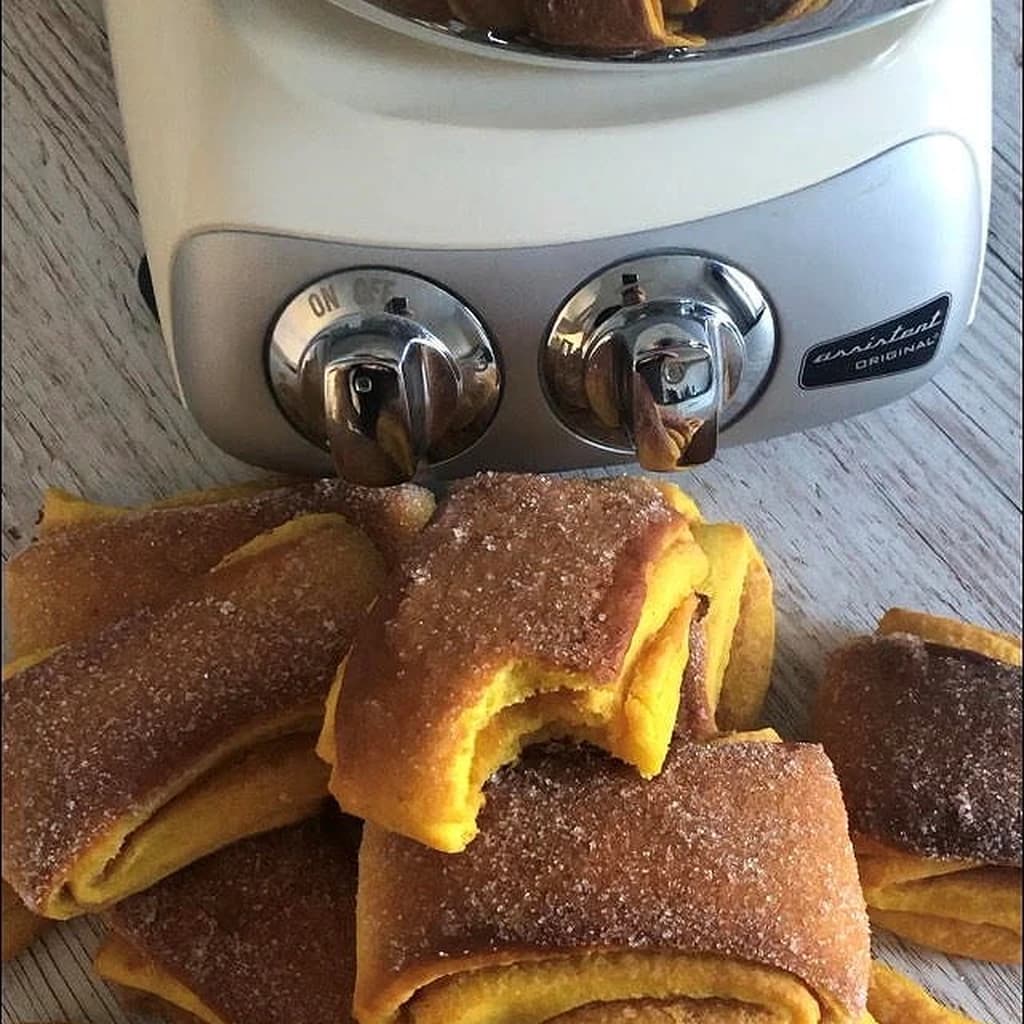 Saffransgifflar med mandelmassa och apelsin