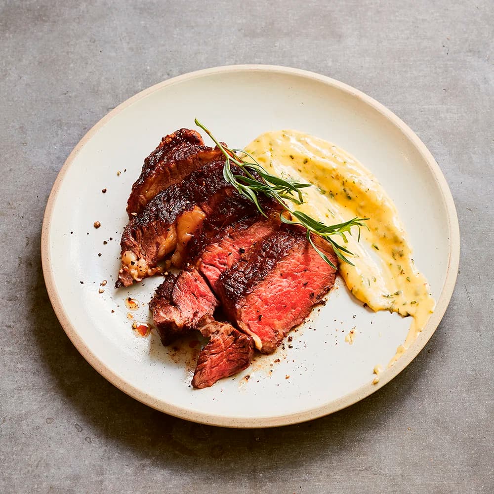 Hel Entrecote Med Bearnaisesås