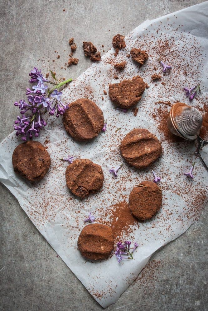 Chokladkakor på bönor