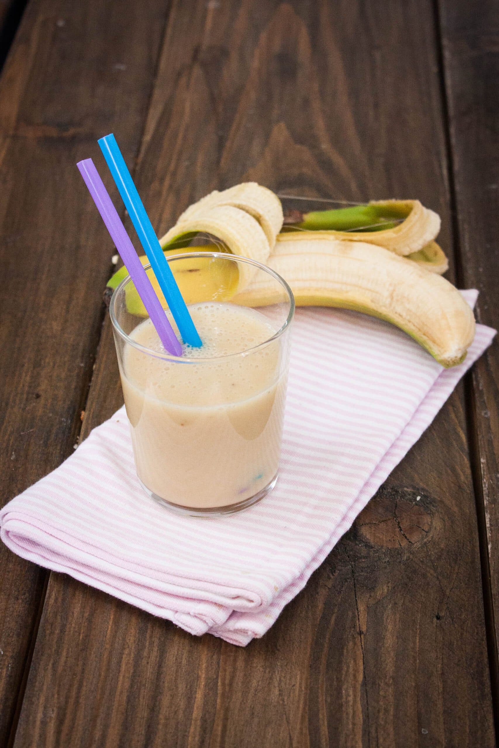 Fruktsmoothie till mellanmål