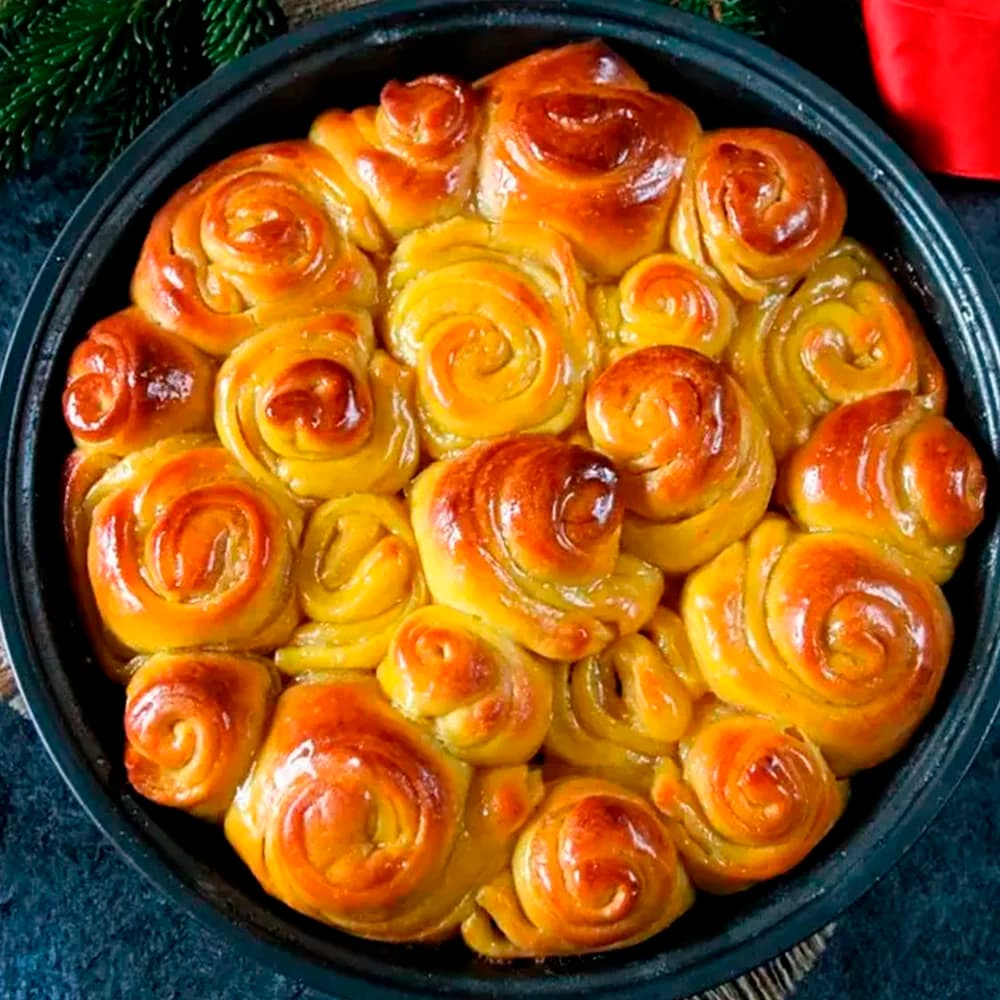 Saffransbullar med vitchoklad