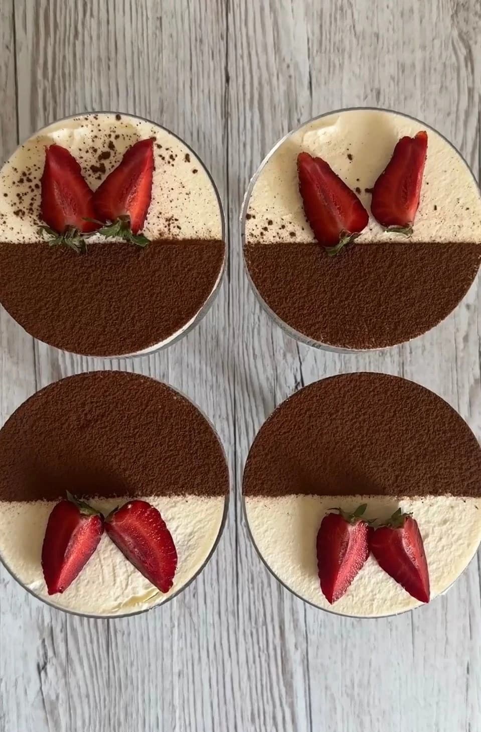 Lyxig kladdkaka i glas