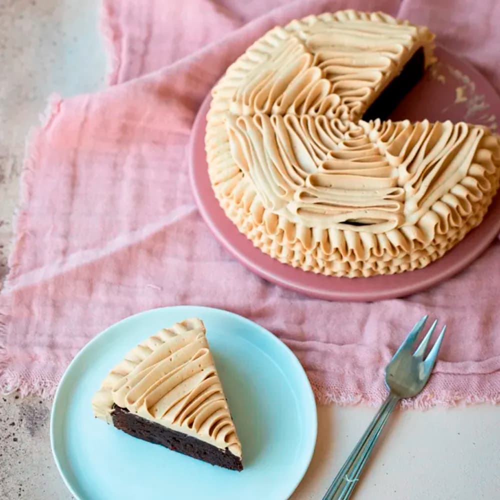 Kladdkaka med dumlegrädde