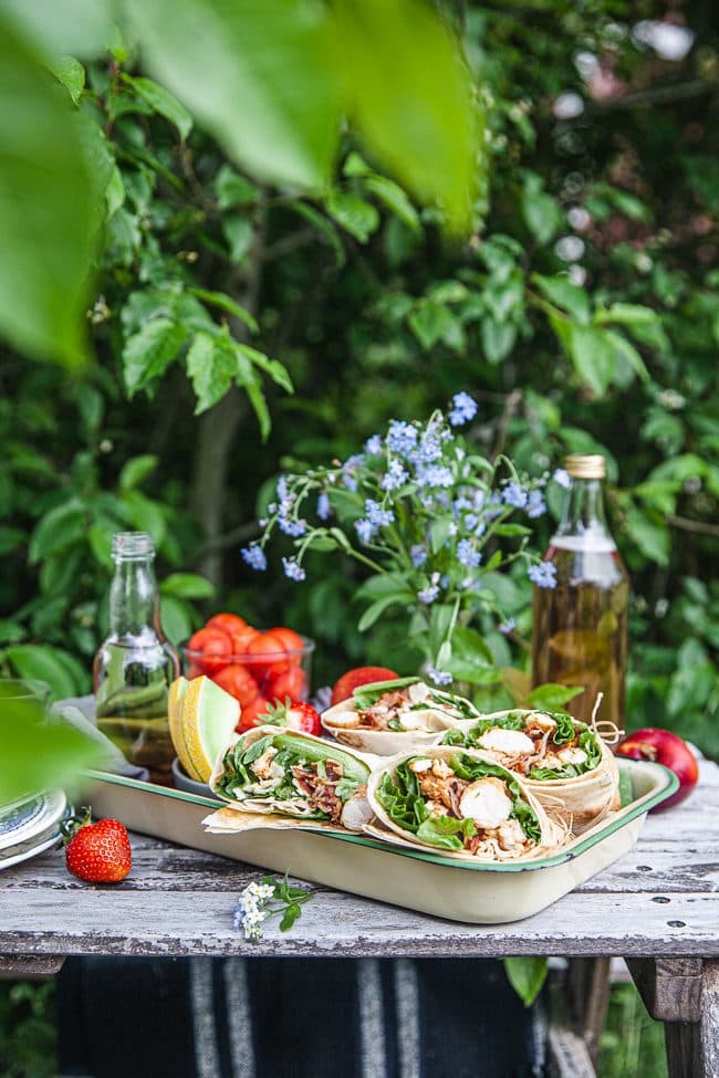 Ceasarsallad wrap