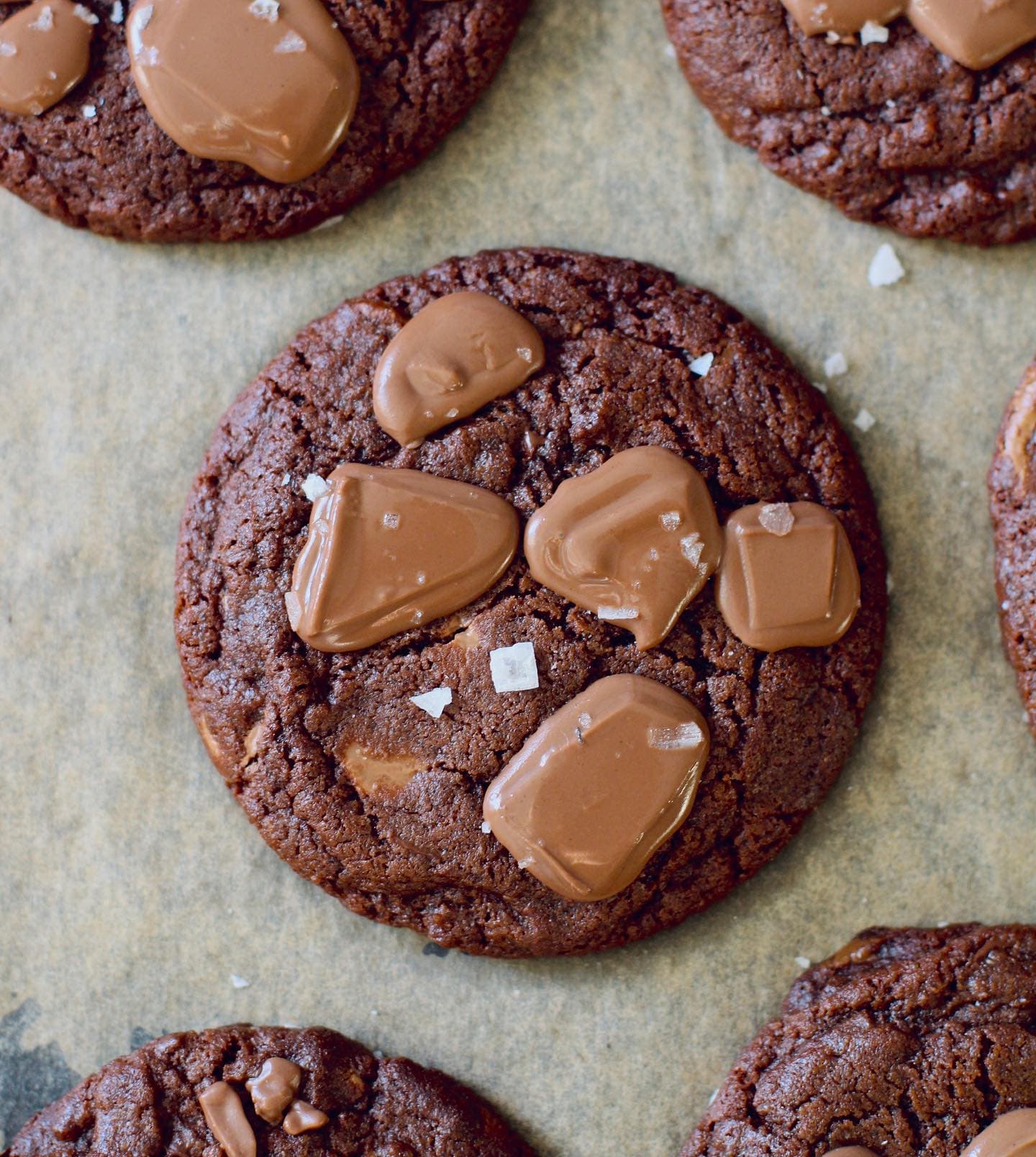 Miso chocolate cookies