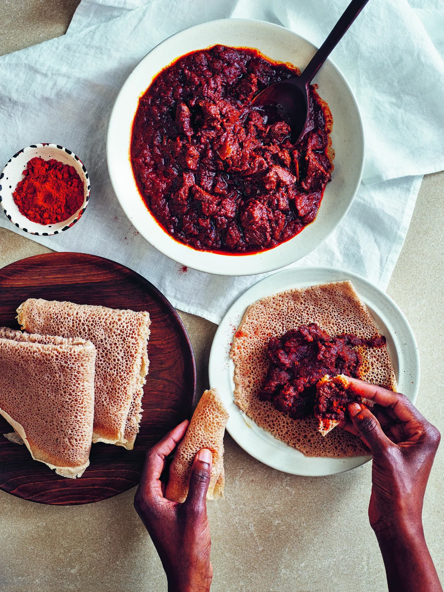 Etiopisk och eritreansk köttgryta