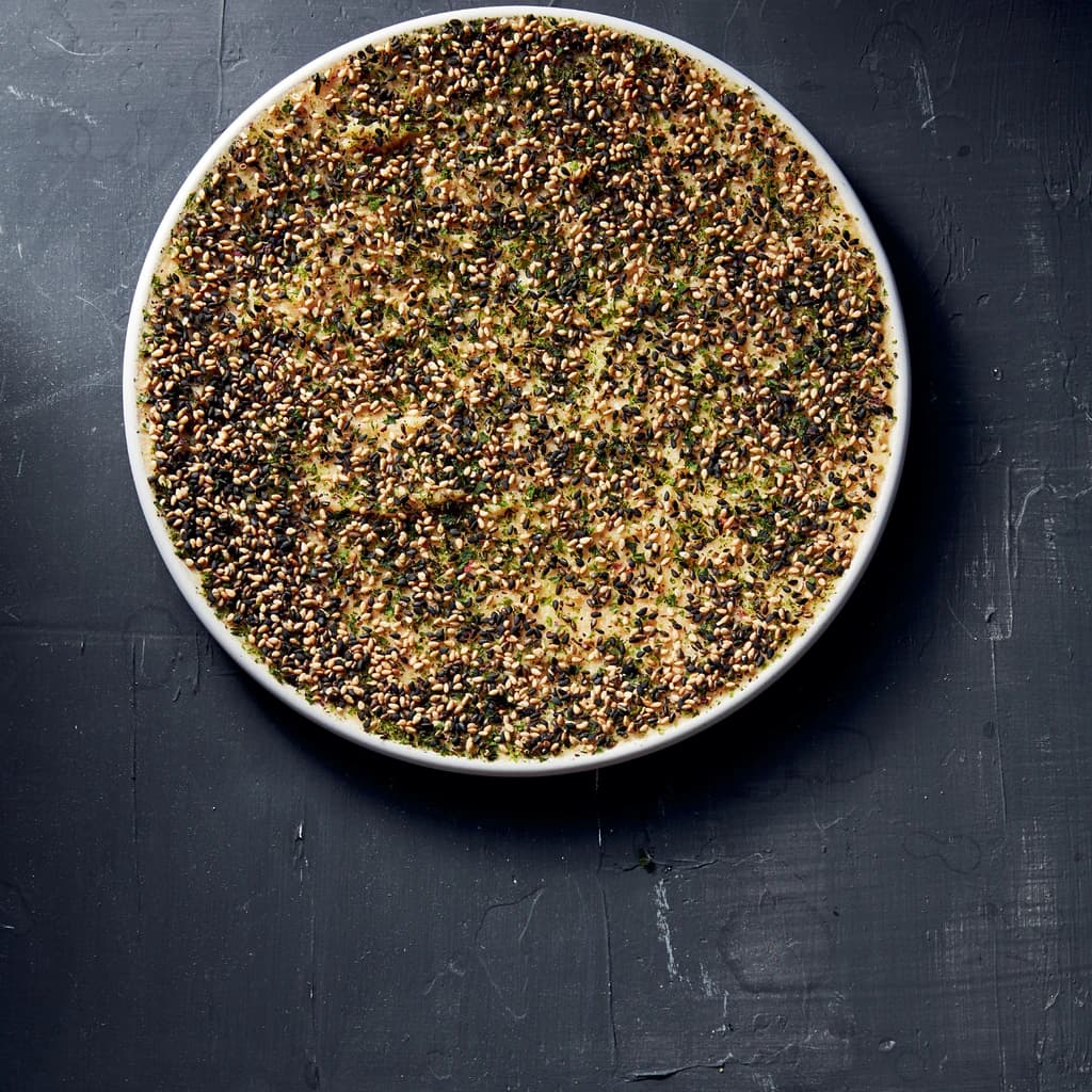 Rostat vitlökssmör med furikake