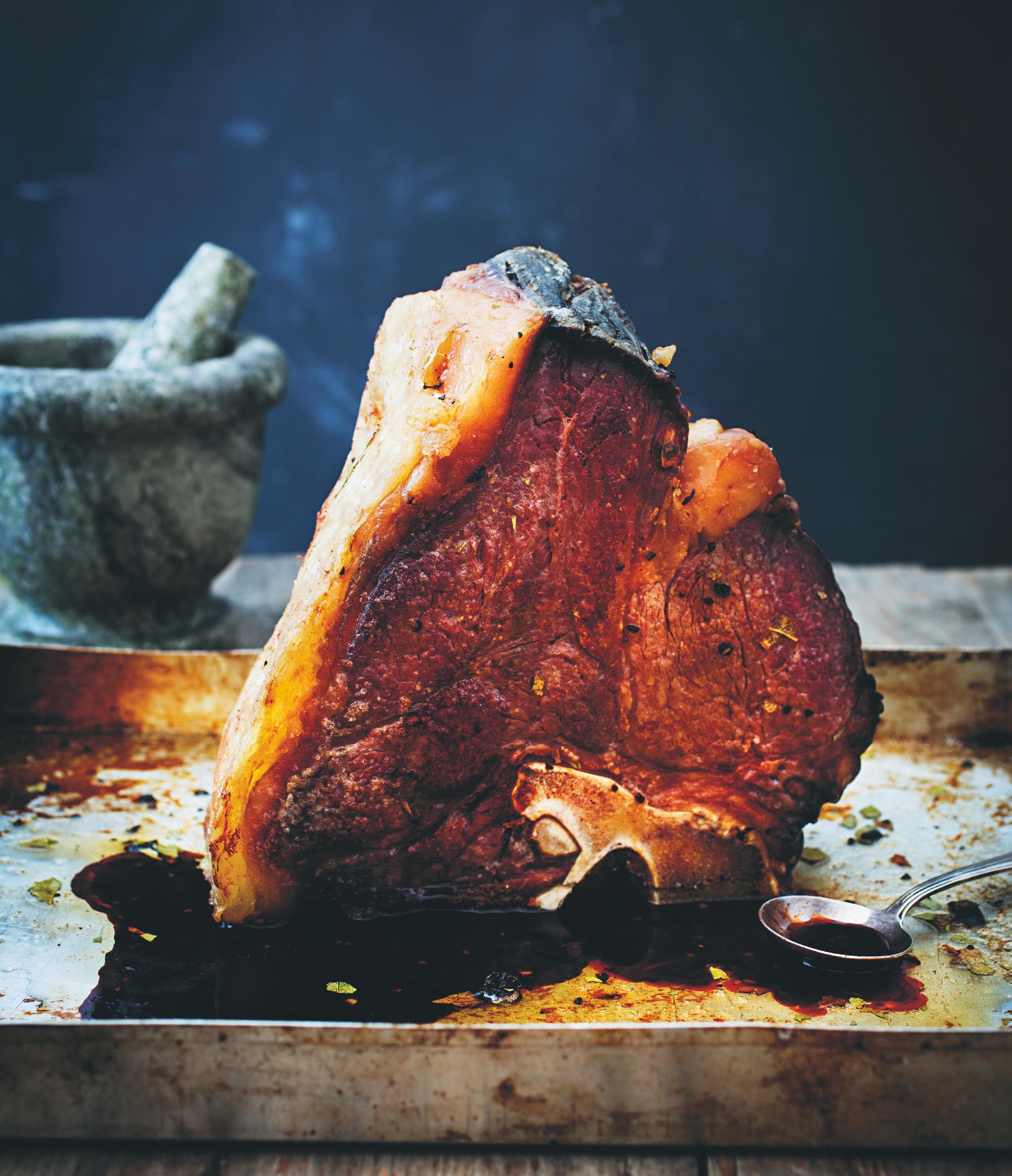 Porterhouse steak med chipotle-sky
