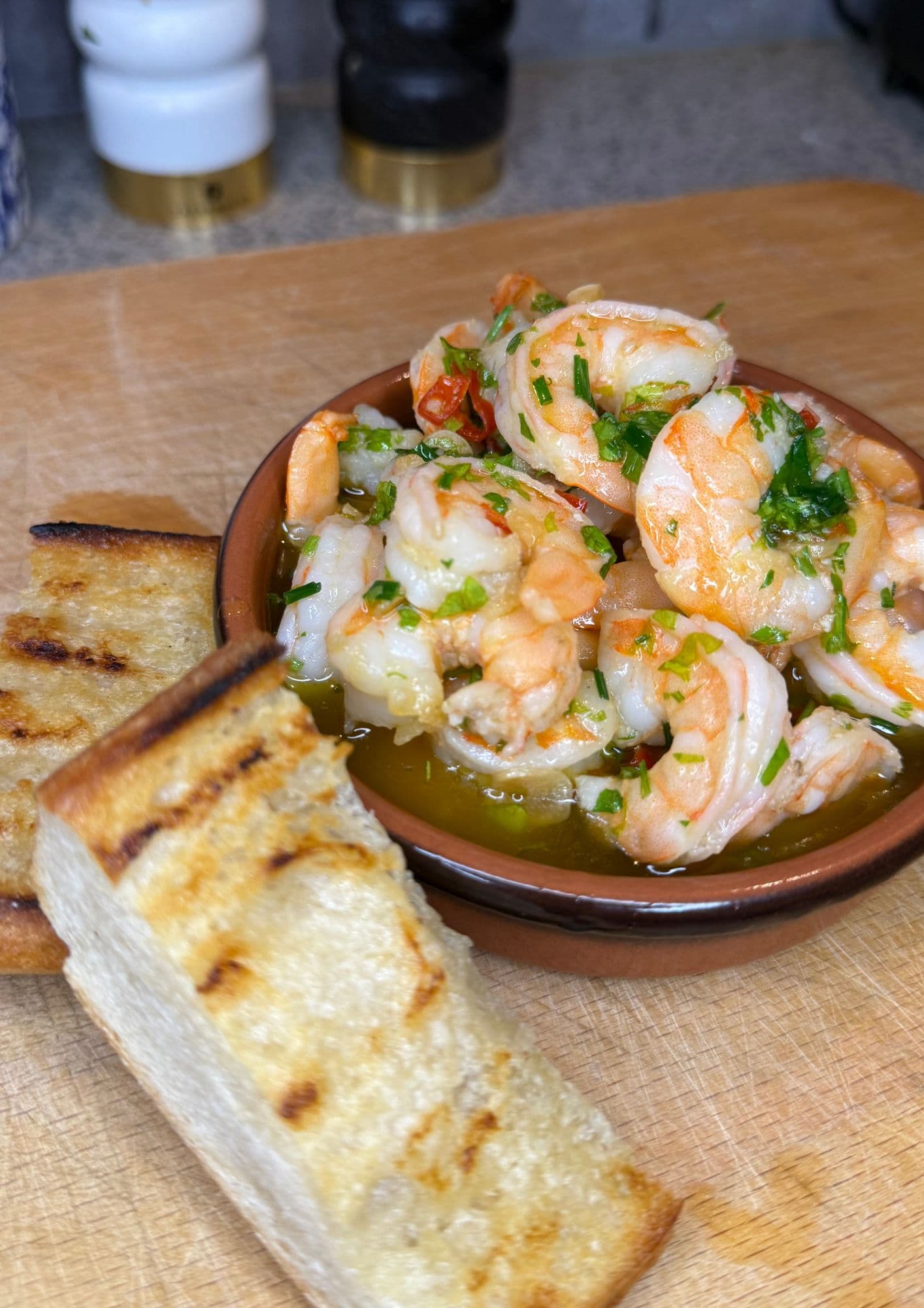 Gambas al ajillo