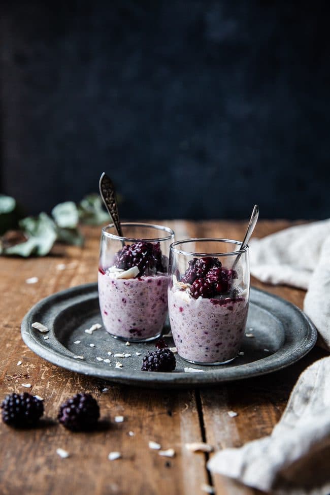 Overnight oats med kokosmjölk