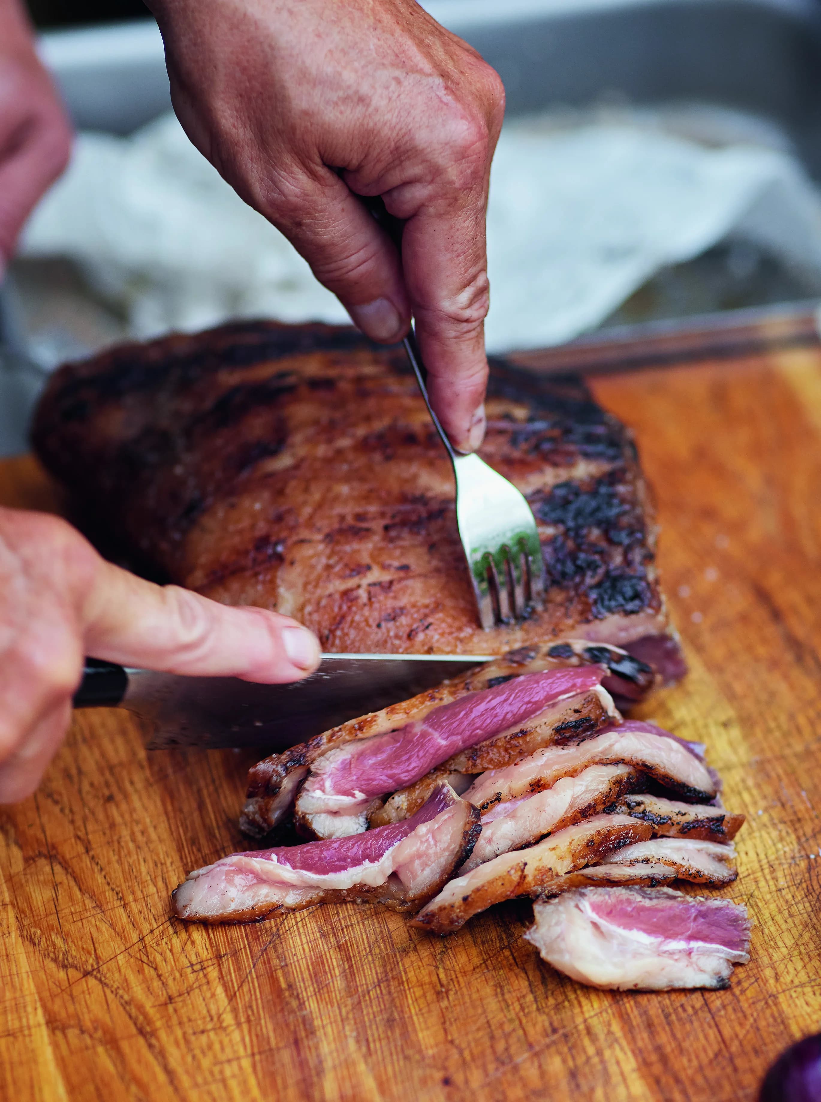 Grillad picañha med tomatsallad