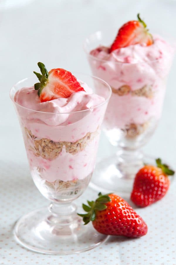 Cheesecake i glas
